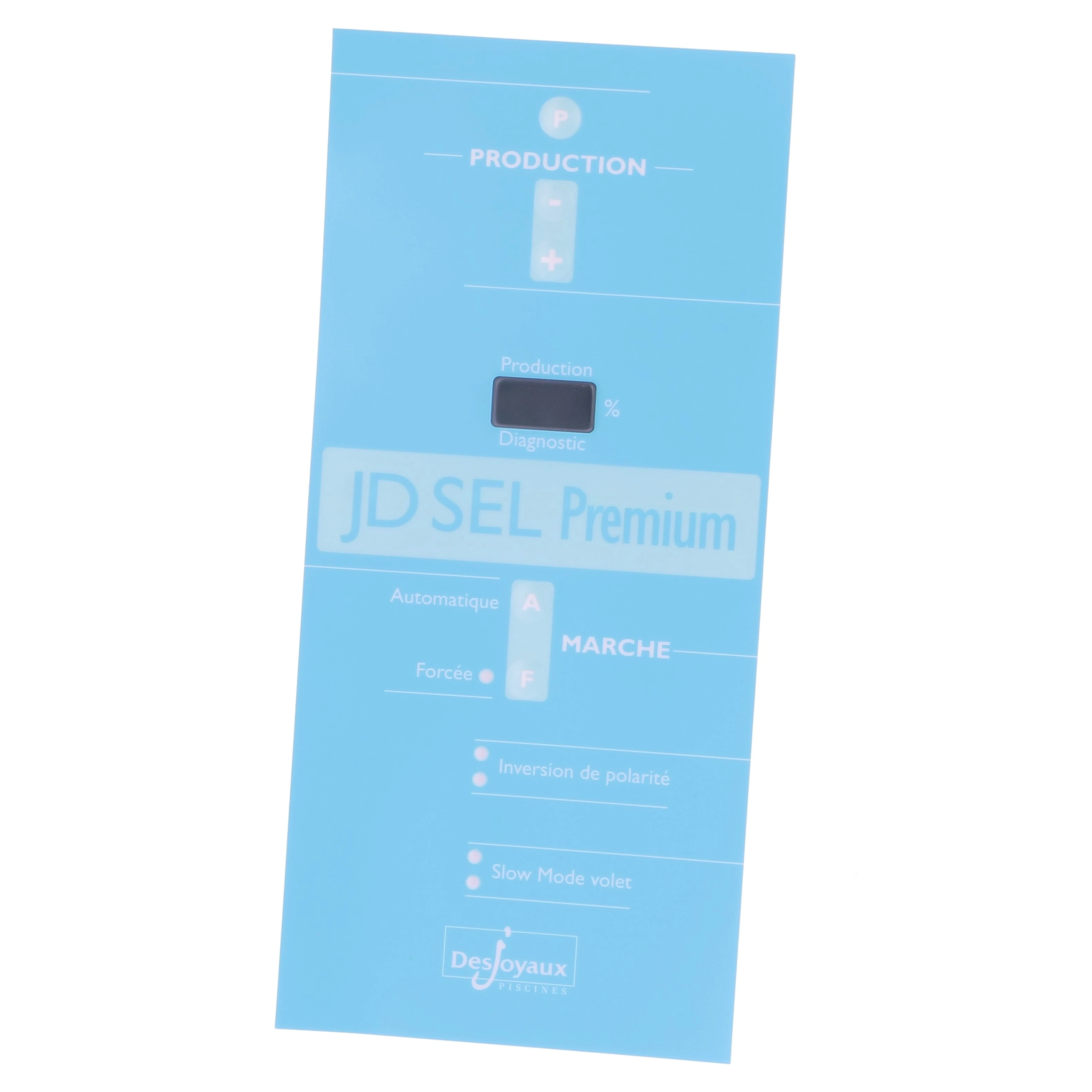 Clavier de commande pour électrolyseur STERILOR JD sel premium
