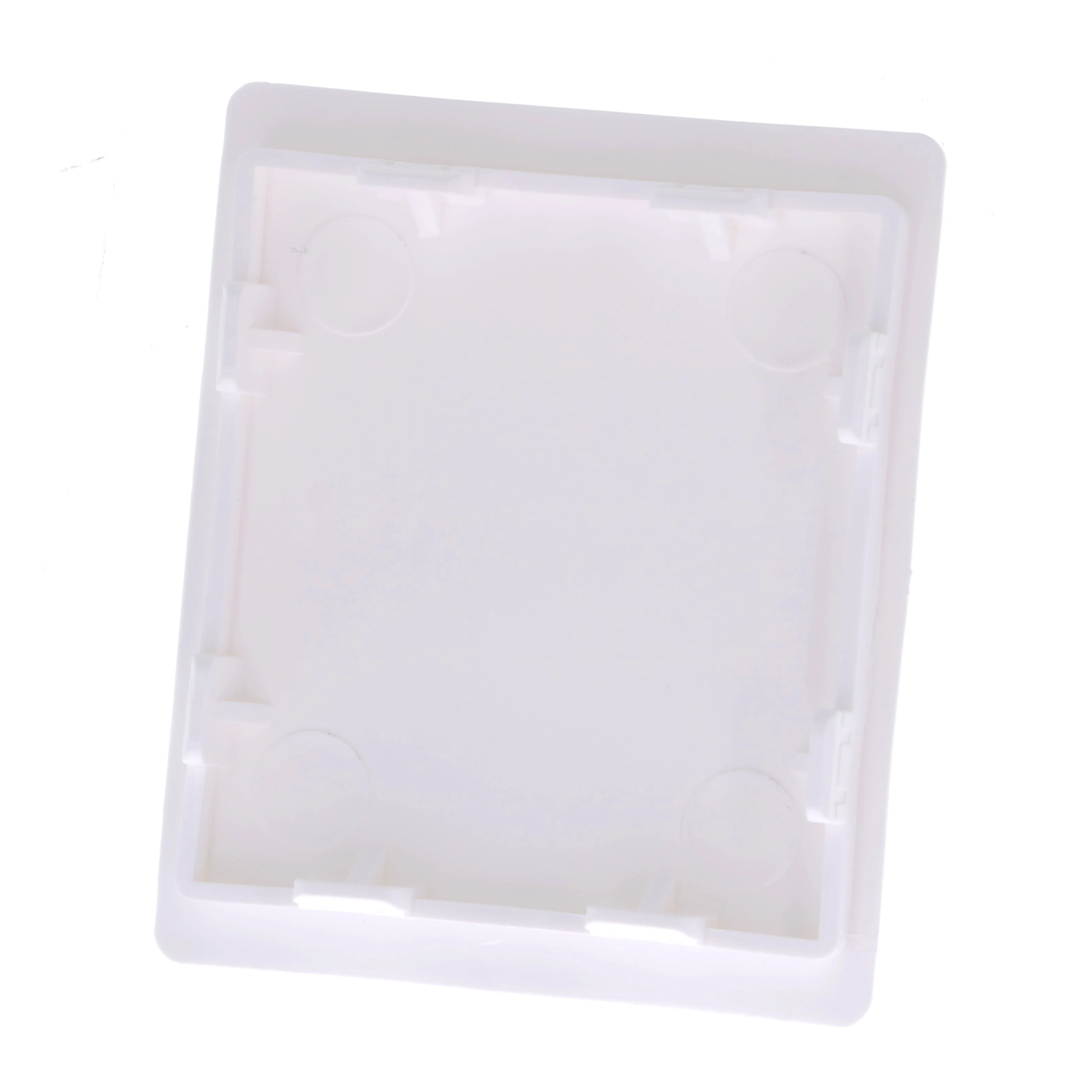 Obturateur blanc en PVC pour extrémité de poutrelle ABRIBLUE - La paire