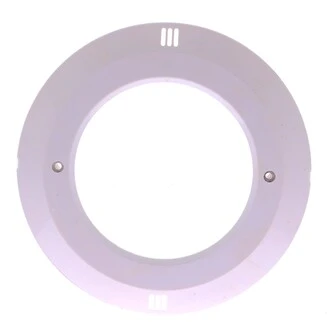 Enjoliveur blanc pour projecteur niche pour piscine b&eacute;ton - OCCASION