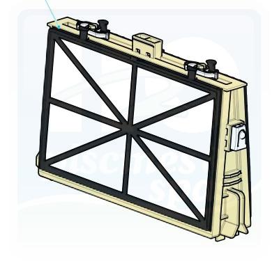 Support + cartouches 110 microns du robot Dolphin Wave 80