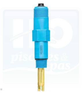 Sonde pH / &deg;C avec c&acirc;ble de 2 m&egrave;tres - connecteur Quick Din pour pompe doseuse HANNA BL 100 / 101