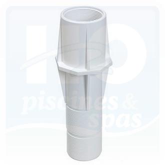 Traversée de paroi ABS filetée 2’’ et 50 à coller pour piscine maçonnerie béton- 250 mm