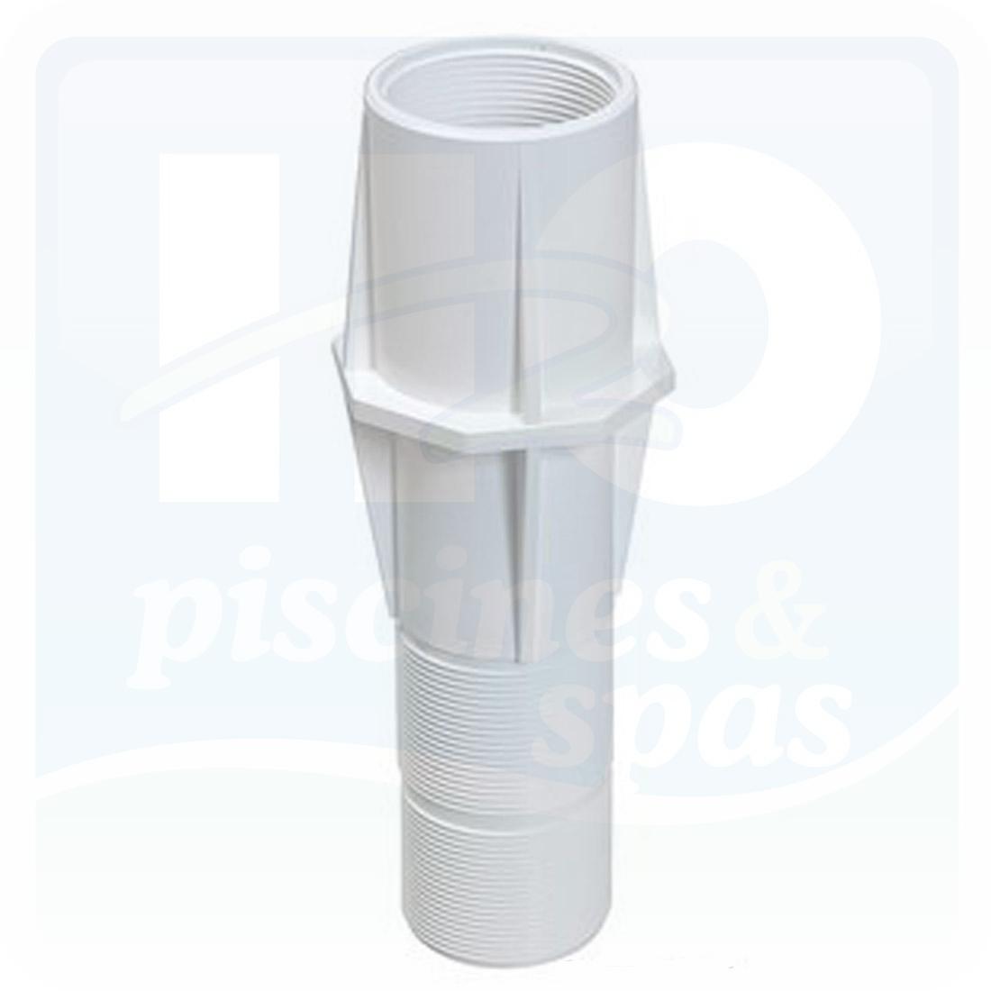 Traversée de paroi ABS filetée 2’’ et 50 à coller pour piscine maçonnerie béton- 250 mm