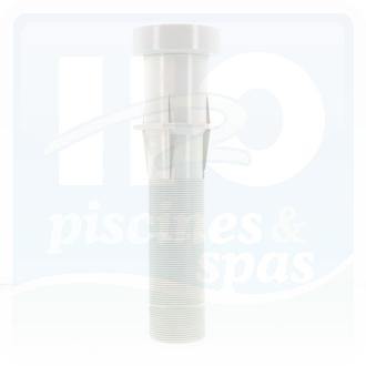 Traversée de paroi universelle sectionnable filetée 2’’-50 à coller pour piscines en maçonnerie - Béton ou liner - 310 mm