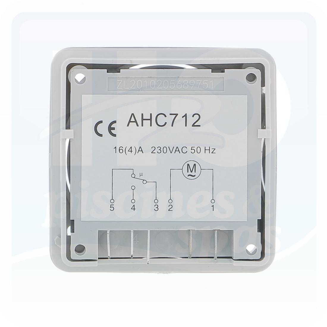Horloge Piscine Encastrable Pour Coffret électrique Horloge pour coffret de filtration piscine - 24H / 230 V encastrable en façade - H2o Piscines & Spas