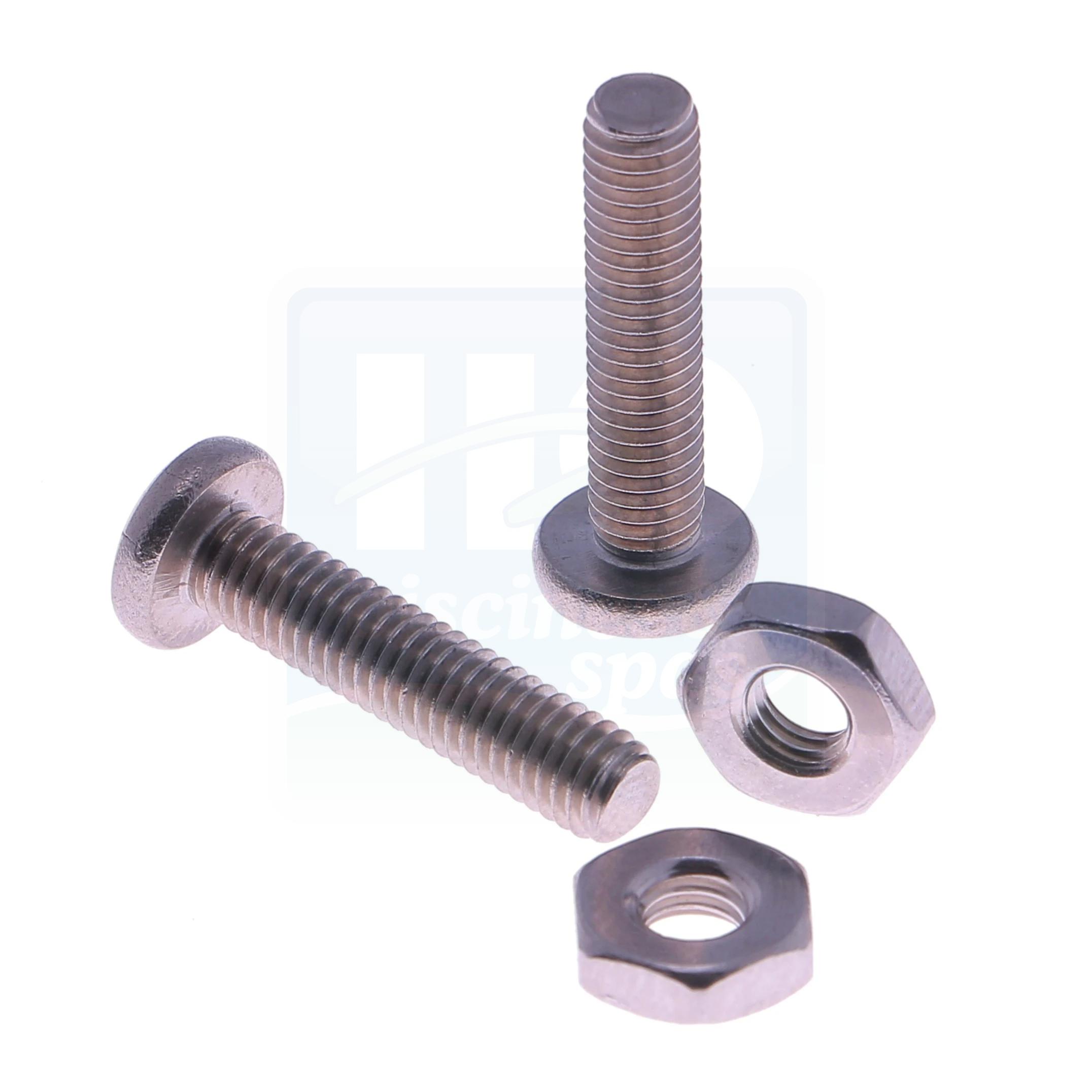 Vis et écrou d'essieu de grande roue de robot POLARIS 180