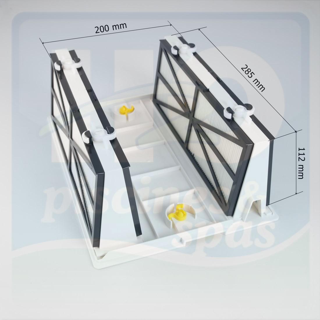 Cartouche filtration ultra fine de robot DOLPHIN Net - Nauty TC - Star pvc  - Swash - Suprême M3 - H2o Piscines & Spas