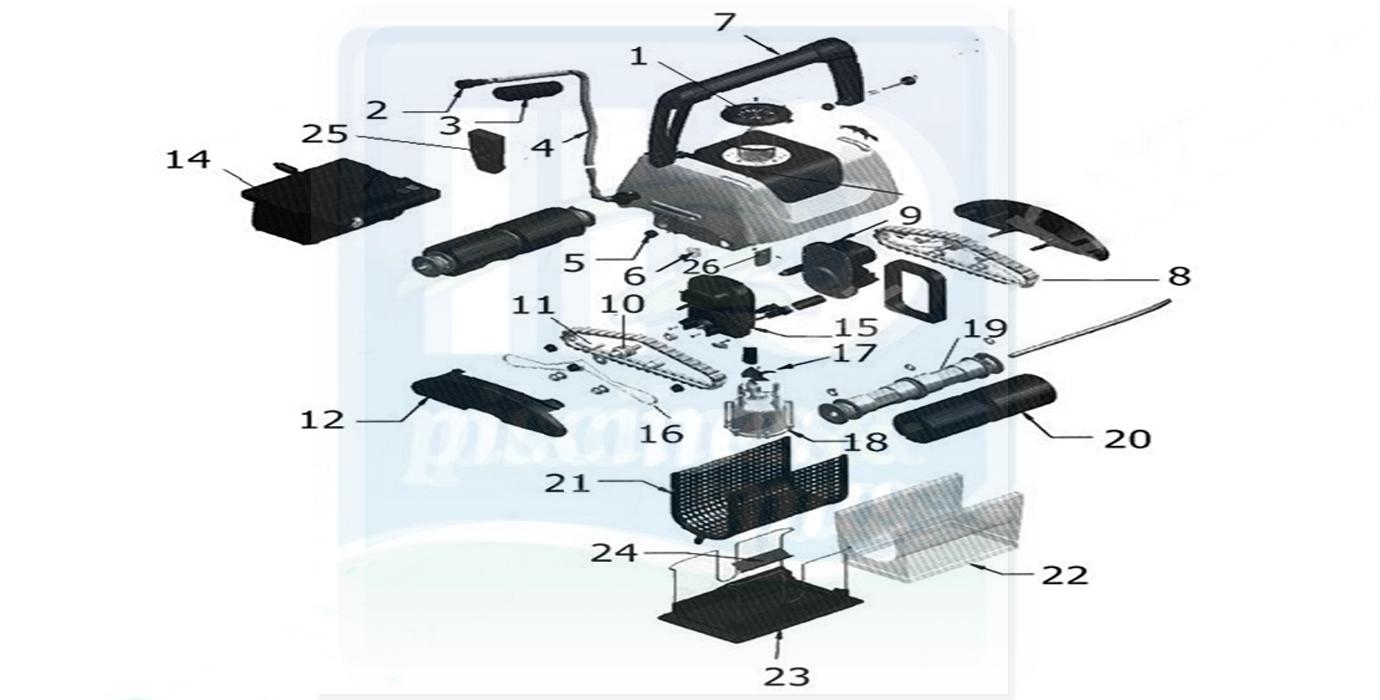 Pièces détachées robot piscine - Spareka