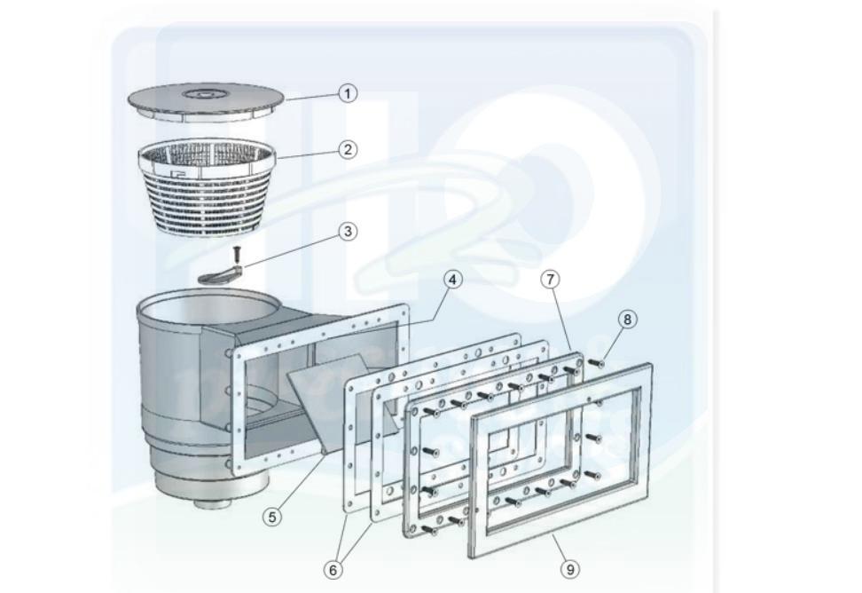 Panier de skimmer WELTICO - H2o Piscines & Spas