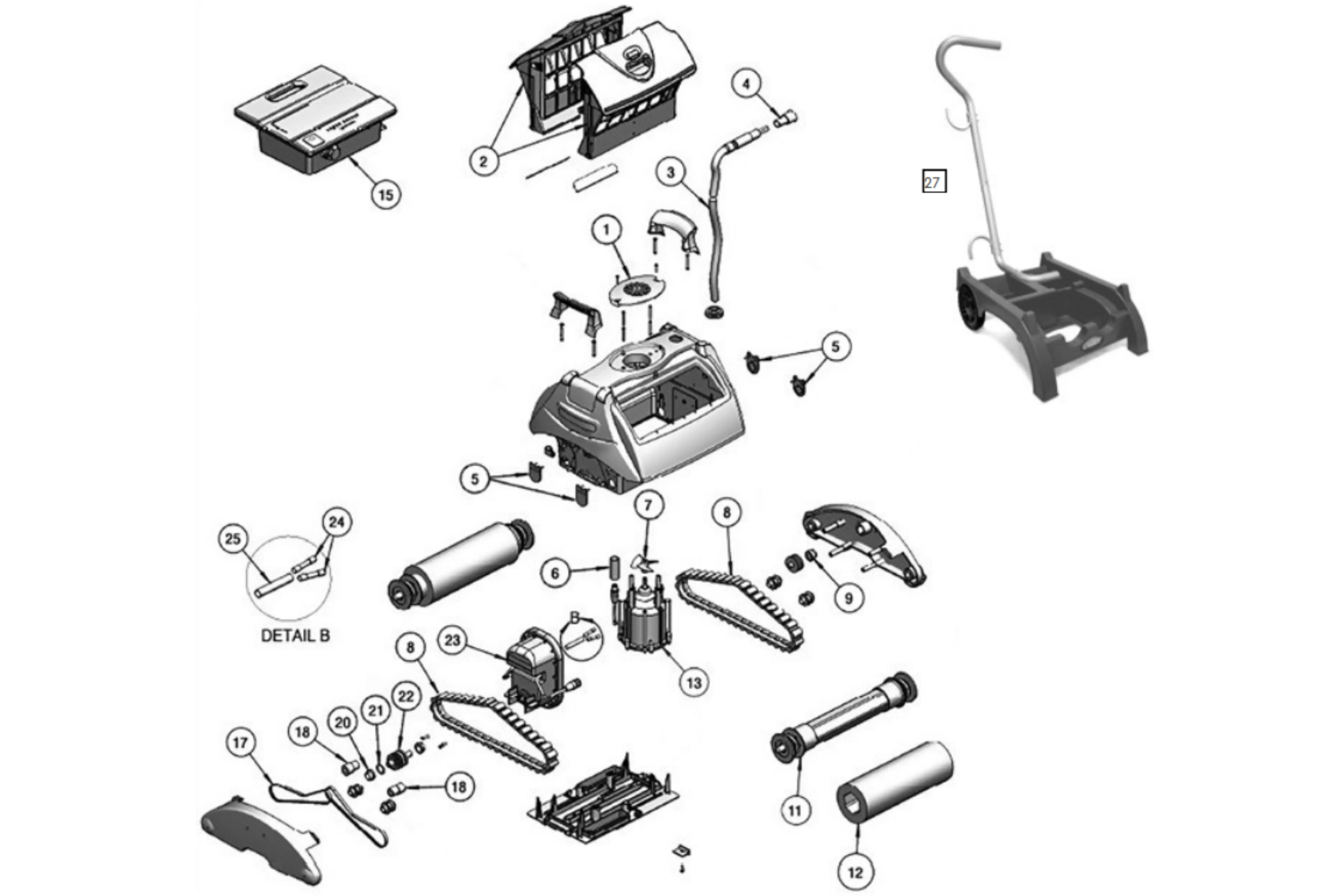 Pi ces D tach es Piscines Robots lectriques Piscines BWT BWT LABEL 