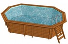 Matériel piscines - Liner - Pour piscine WEVA - Forme Octogonale