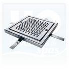 Pièces détachées piscines - Bondes de fond et grilles de drainage - ASTRAL® - Grille de fond Béton en inox