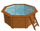 Matériel piscines - Liner - Pour piscine UBBINK (compatible) - Forme Hexagonale